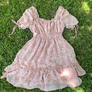 Floral teen dress